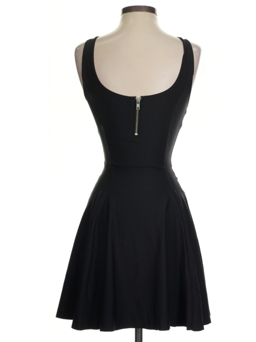 Black Milk Clothing Matte Evil Zip Dress